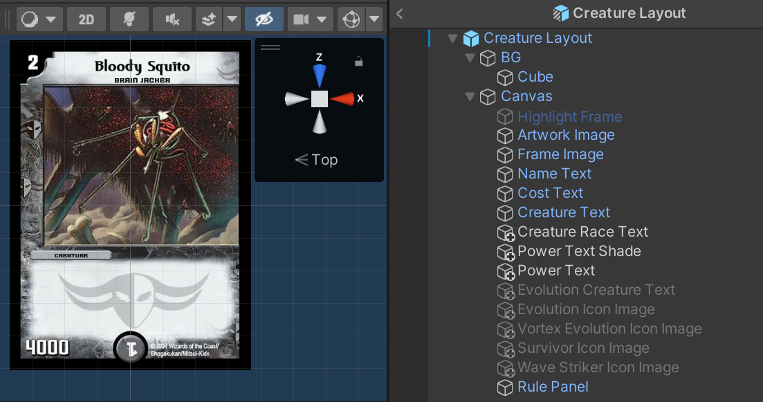 Card Prefab Structure 4